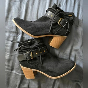 Roxy | Black Dallas Western Boots Sz 10